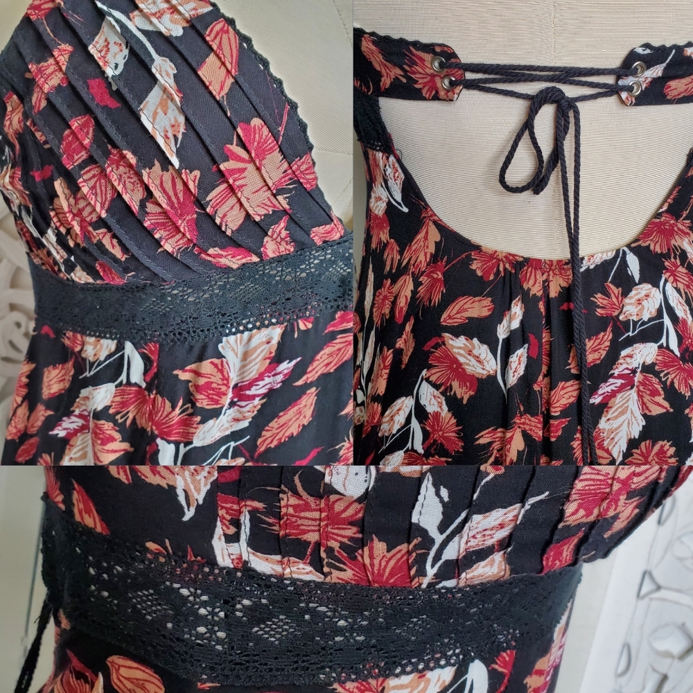 Cotton Candy LA Floral Print Maxi Dress M - Picture 6 of 13